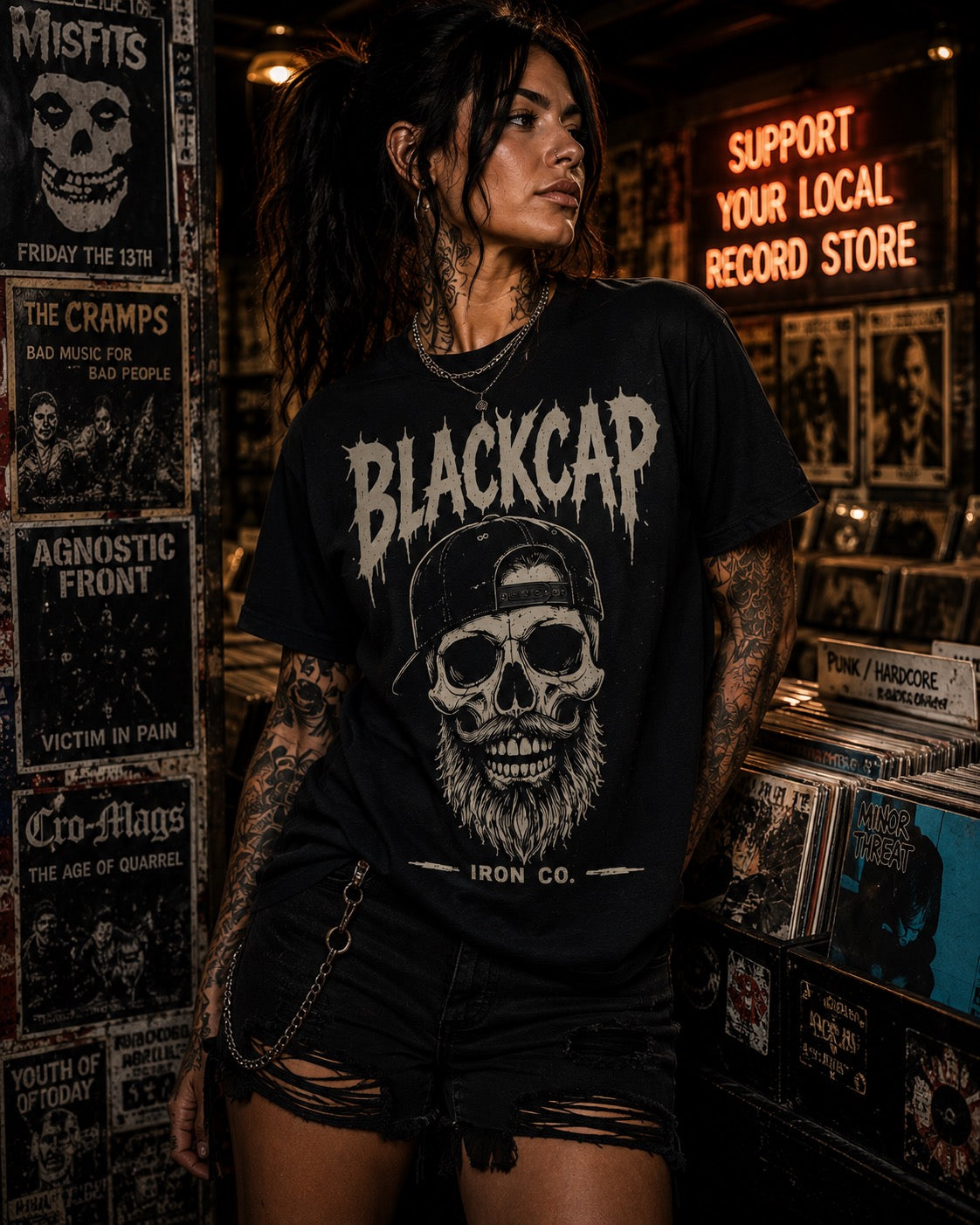 Blackcap Band Tee