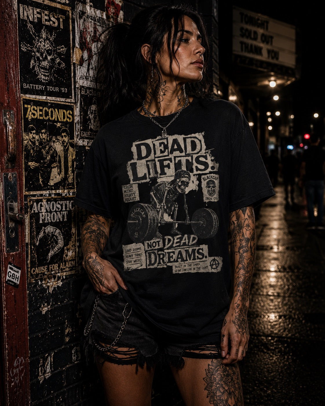 Dead Lifts. Not Dead Dreams. Tee
