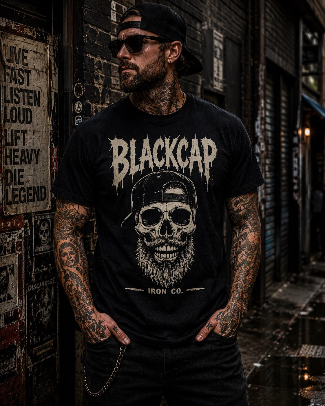 Blackcap Band Tee