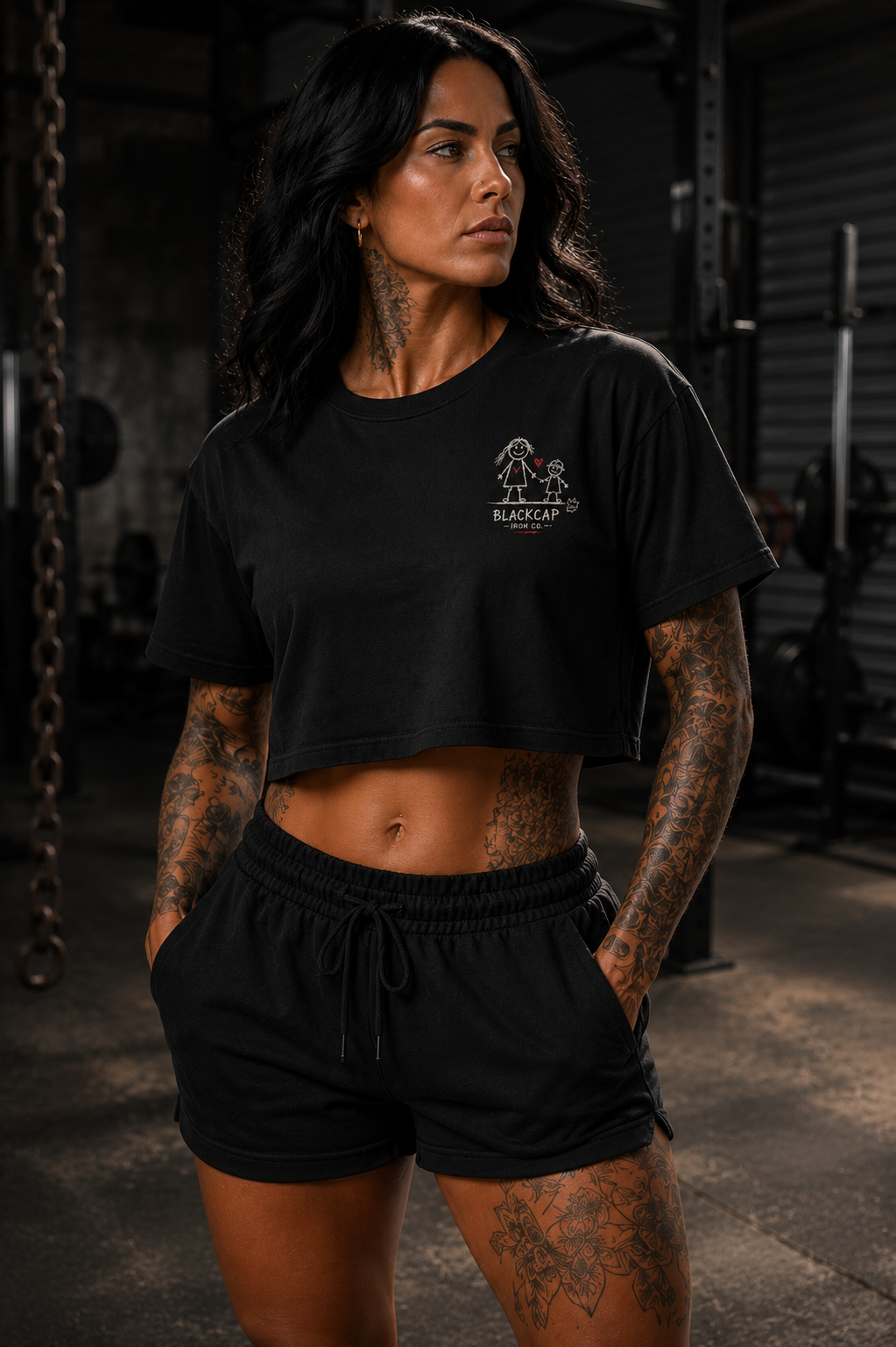 Raise Your Kids Crop Tee