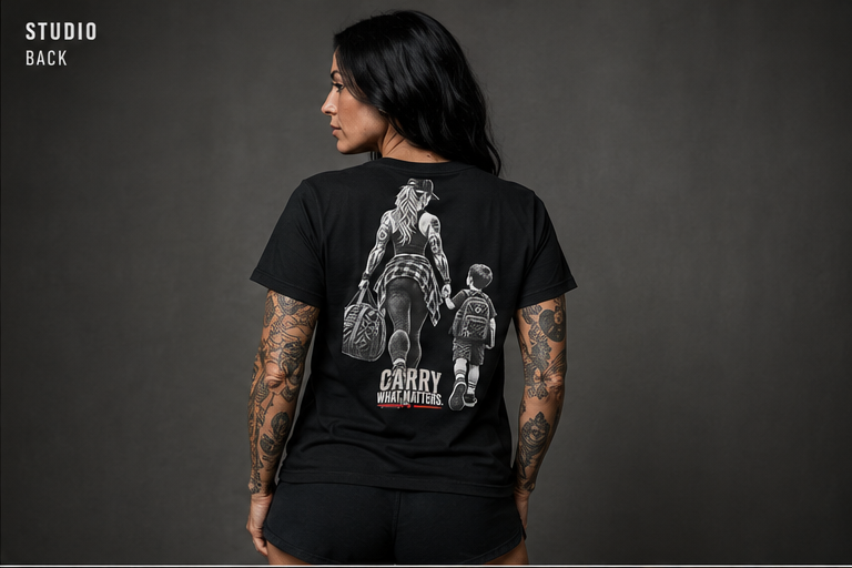 Carry What Matters- Mom + Son Tee